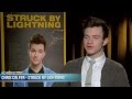 Chris Colfer - Clevver Movies - Struck By Lightning & Glee