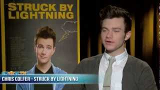 Chris Colfer Interview - 'Struck By Lightning' & \