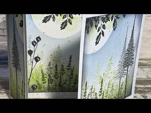 Mindful Monday With A Gatefold Flower Meadow by Jo Rice #laviniastamps