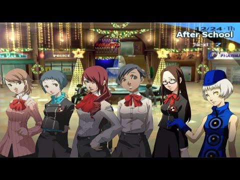 Persona 3 FES Max Social Links: 12/24 and 12/25 - Christmas with the Harem