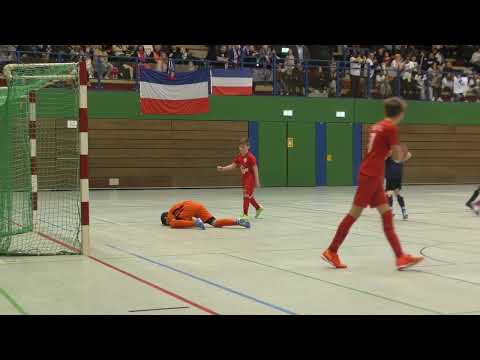 Jugendfußball Hamburg (26.2.2023) U  12 -  Hamburger Hallenmeisterschaft - ETV - HSV