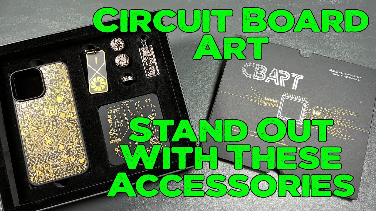 Circuit Board Art - The Coolest Art You Can Wear