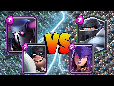 MEGA KNIGHT + WITCH 🆚 PEKKA + EXECUTIONER
