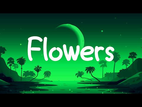 Flowers - Miley Cyrus ( lyric ) | Pop Rising Spotify