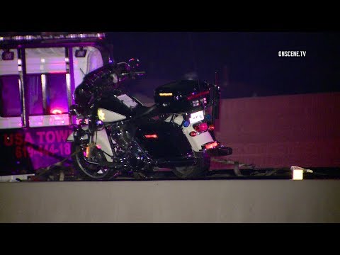 CHP Motorcycle Officer Injured After Being Struck By DUI Driver In El Cajon