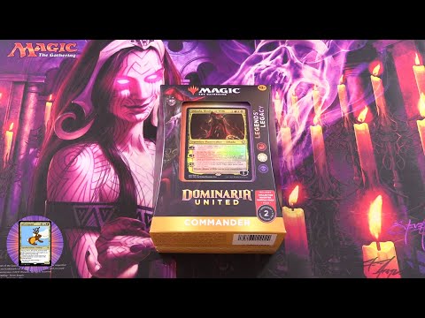 Dominaria United Commander Deck: Legends' Legacy Unboxed