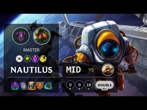 Nautilus Mid vs Azir - KR Master Patch 10.18