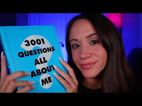 ASMR / 1 Hour Of Random  Personal Questions