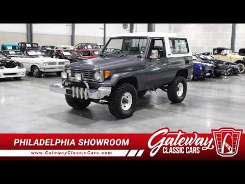 1987 Toyota Land Cruiser (CC-2091675) for sale in Runnemede, New Jersey