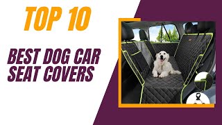 Top 10 Best Dog Car Seat Covers In 2024 _ Dog Hammock Car Seat Cover