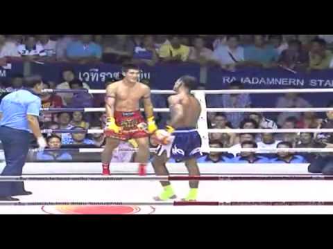 Somrak Thor.Thepsuthin vs Jomhod Morbestkamala @ Rajadamnern 7.2.13