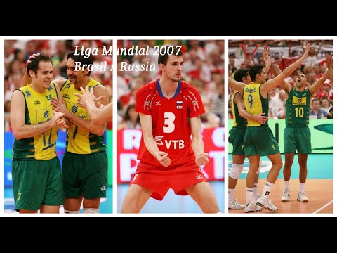 Liga Mundial 2007 - Brasil x Rússia - FINAL - Vôlei Masculino