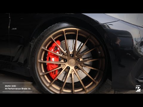 BMW M-Performance Brake kit | BMW G30 5-Series + ล้อ HRE P103 Mat Bronze