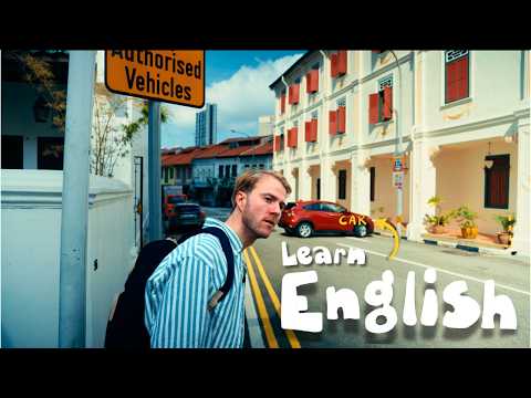 Singapore Travel Vlog for English Learners | B1-B2 Listening Practice