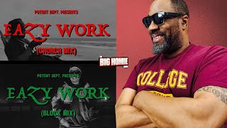 JAE MILLZ "EAZY WORK" EAZY THE BLOCK CAPTAIN DISS (REACTION VIDEO)