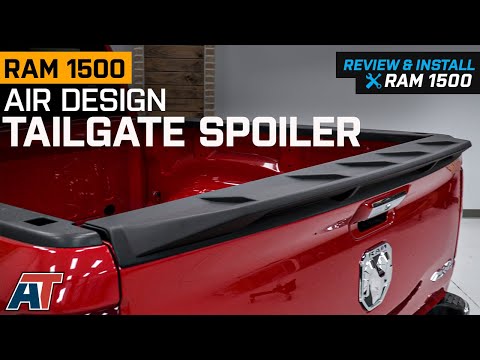 2019-2022 RAM 1500 Air Design Tailgate Spoiler Review & Install