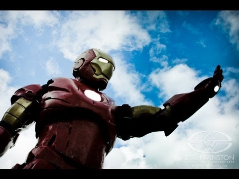 How I made an Iron Man Suit - 16-year old Tony Stark builds homemade Mark III Armor