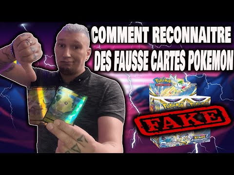 POKEMON Comment reconnaitre une fausse carte Pokémon ou fausse display Pokémon !!!!