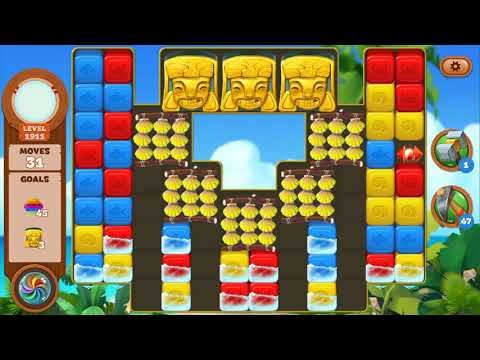 Lost Island Blast Adventure Level 1911 NO BOOSTERS - A S GAMING ✔️