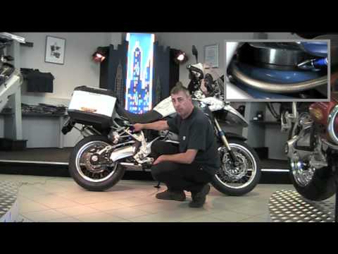Fahrwerkseinstellung am Beispiel einer BMW R 1200 GS