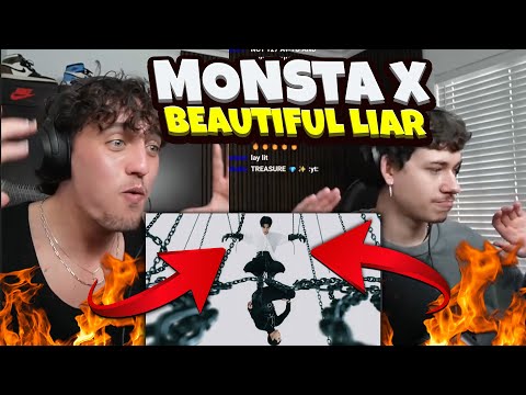 South Africans React To MONSTA X For The FIRST Time !!! | MONSTA X 몬스타엑스 'Beautiful Liar' MV