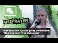 Ajax-fans zien Ajacied graag vertrekken: 'Mag weg voor twee kipburgers'