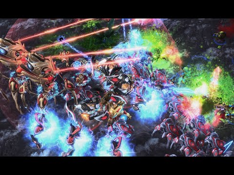 Serral (Z) v ShoWTimE (P) on Lightshade - StarCraft 2 - 2020