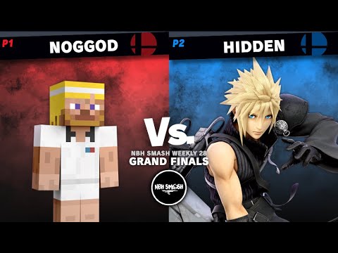 NBH Smash Ultimate 28 Grand Finals - Noggod (Steve) vs Hidden (Cloud)