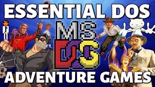 20 Essential DOS Adventure Games (ft. The Game Show)