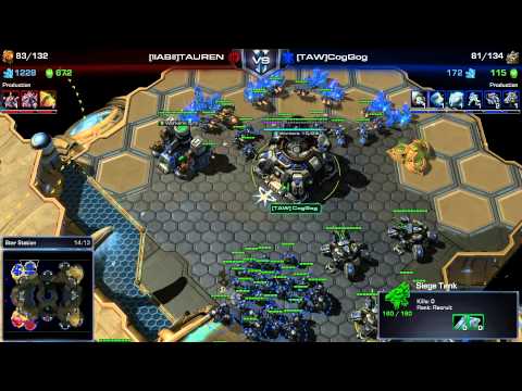Starcraft 2 - HOTS - Masters - TAUREN vs CogGog