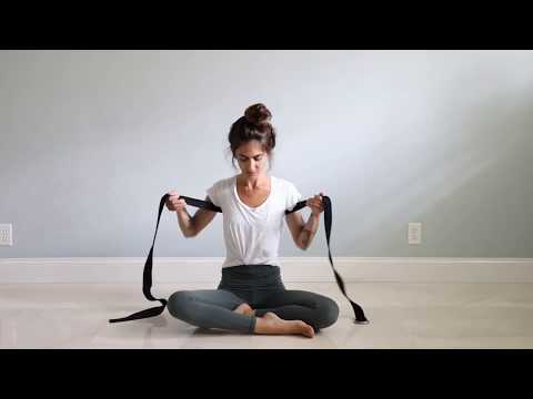 Posture Hack: a Yoga Strap for a Happier Back