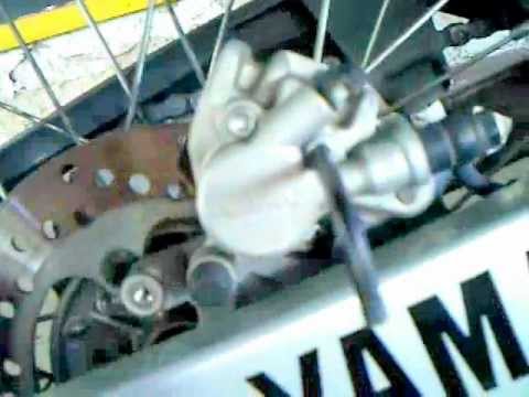 Troca da Pastilhas de Freio traseira - Lander XTZ 250