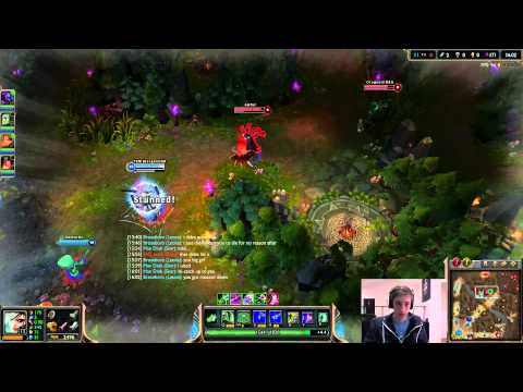 TSM Bjergsen vs ZionSpartan - Riven vs Kha'Zix - mid «Beast» [with Dyrus] (Challenger I)