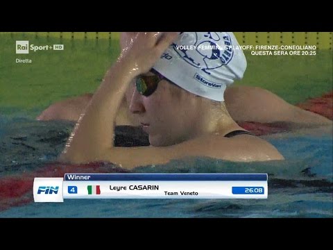 08 aprile 2017 pom. 50 Stile LIbero F Finale B Casarin Leyre 26,08 Campionato Italiano Assoluto v.50
