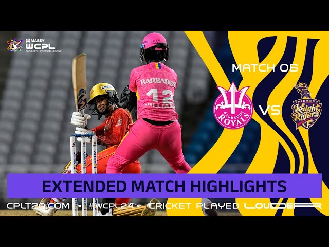 Extended Highlights | Barbados Royals Women vs Trinbago Knight Riders Women| CPL 2024