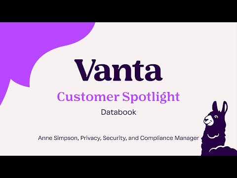 Databook - Customer Success Story (Anne Simpson - Privacy, Security, and Compliance Manager)