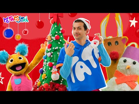 🎄🎅🏻⛄BUMBA, KIKA E TATA FANNO 3 LAVORETTI DI NATALE FAI DA TE PER L'ALBERO BELLISSIMI PER BAMBINI