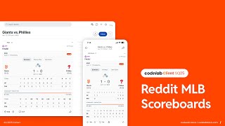 Reddit MLB scoreboard