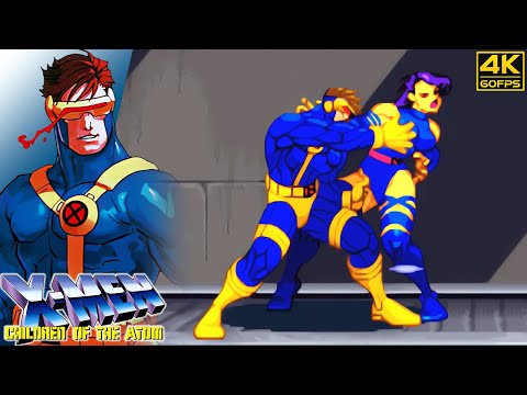 X-Men COTA - Cyclops (Arcade / 1994) 4K 60FPS