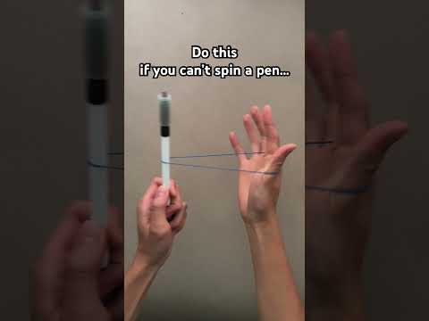 Do this if you can’t spin a pen ✍️🌀