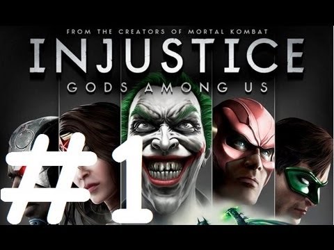 Injustice: Gods Among Us - Playthrough/Walkthrough Part 1 Intro - (HD)