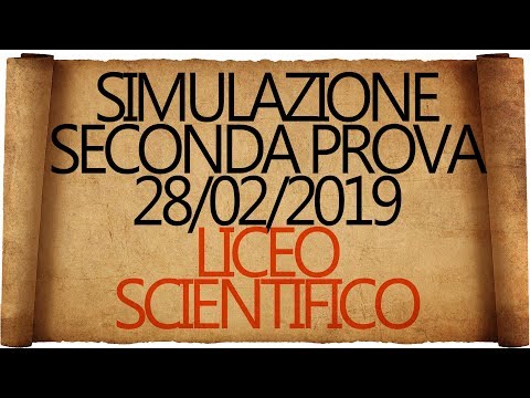Simulazione Seconda Prova Liceo Scientifico 28 Febbraio - Soluzione Quesiti 3 e 7