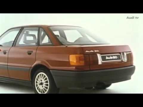 Vom ersten Audi 80 zum neuen Audi A4