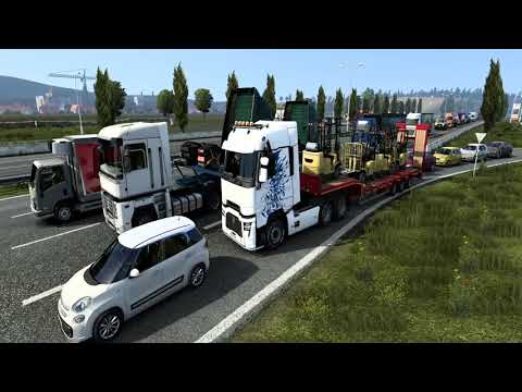 Euro Truck Simulator 2 - Cruising Iberia - Cruising UK First Trip To Iberia