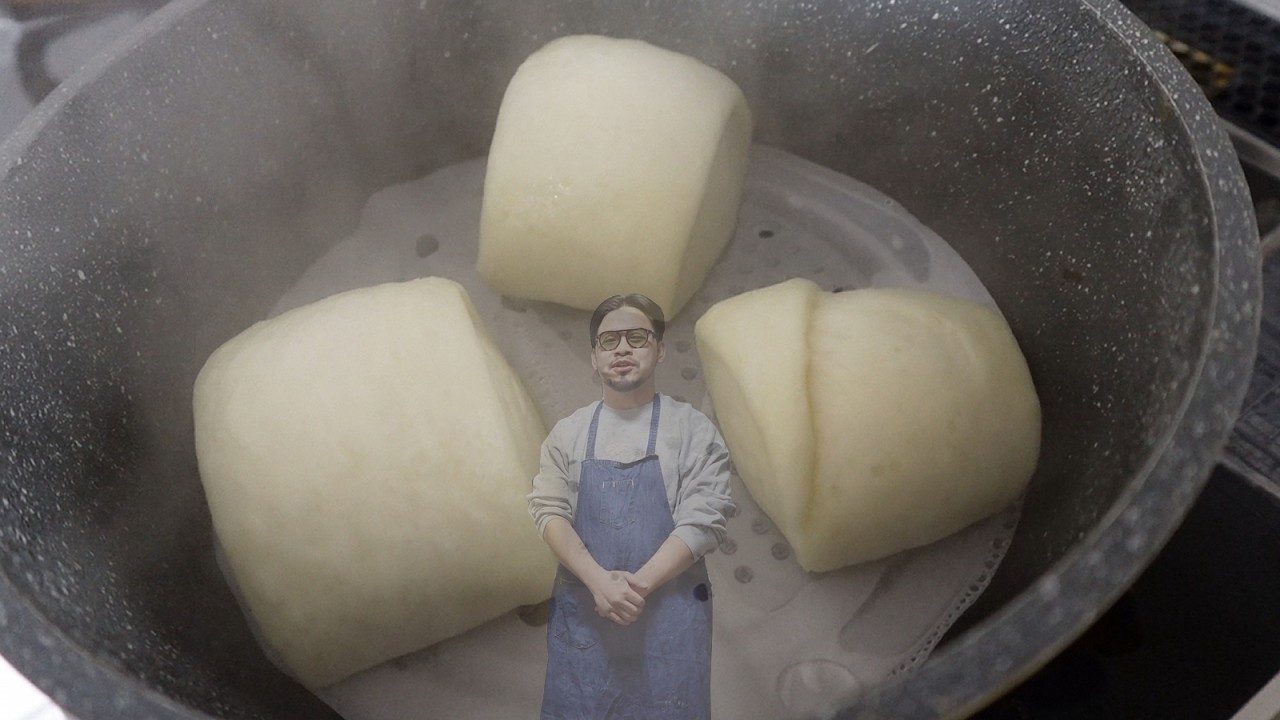 マントウ食べたい口