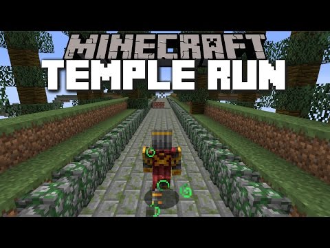 Minecraft HOW TO TELEPORT TO THE TEMPLE RUN DIMENSION!! Minecraft