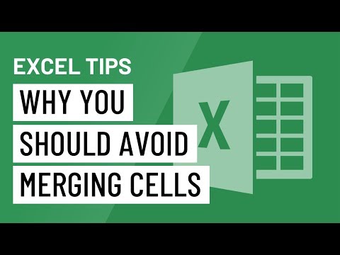 Excel Quick Tip: Why You Should Avoid Merging Cells