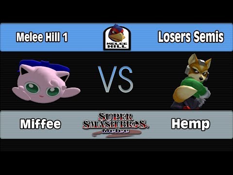 Melee Hill 1: Miffee (Puff) Vs. Hemp (Fox) - LS