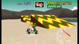 MK64 - World Record Tie on Koopa Troopa Beach - 1'35"60** (NTSC: 1'19"51) by Daniel Burbank