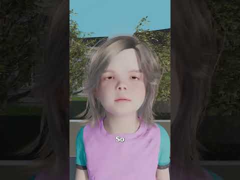 The Girl Who Was Born Unable To Blink 😳